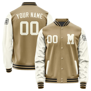 Custom Light Khaki Cream Jacket Jb2525032517031817