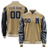 Custom Light Khaki Navy Jacket