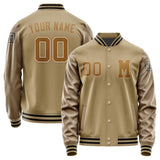 Custom Light Khaki Khaki Jacket Jb2525222517221817