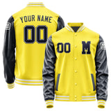 Custom Light Yellow Navy Jacket
