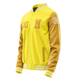 Custom Light Yellow Yellow Jacket Jb2626192618191818
