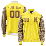 Custom Light Yellow Khaki Jacket