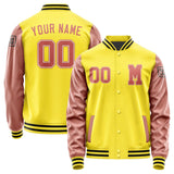 Custom Light Yellow Copper Rose Jacket Jb2626292617291817