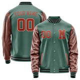 Custom Blue Green Coral Red Jacket