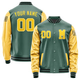 Custom Blue Green Gold Jacket