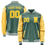 Custom Blue Green Gold Jacket
