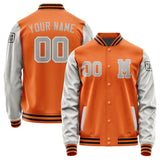 Custom Orange Gray Jacket