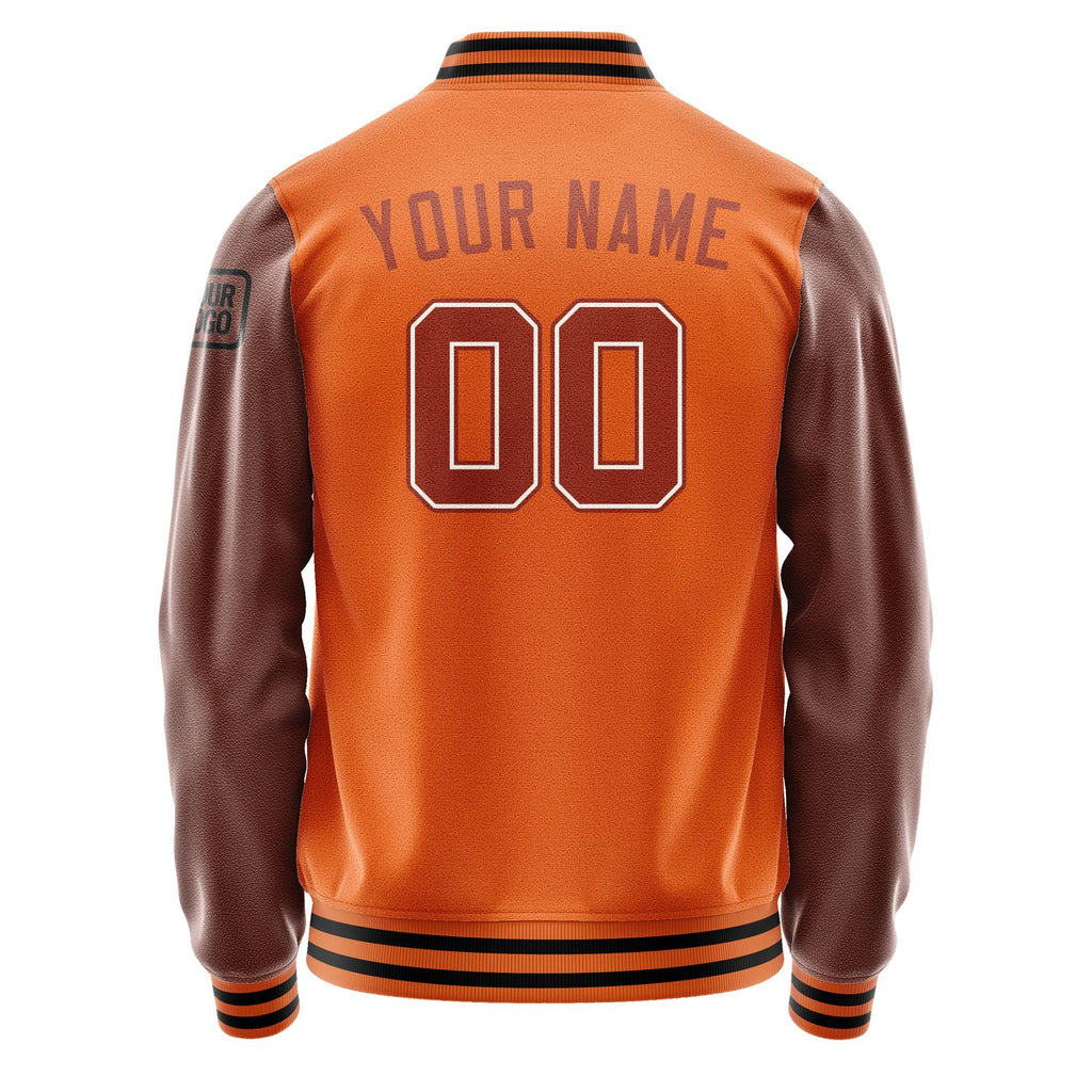 Custom Orange Coral Red Jacket Jb2828162817161817