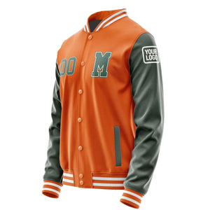 Custom Orange Blue Green Jacket Jb2828272818271818