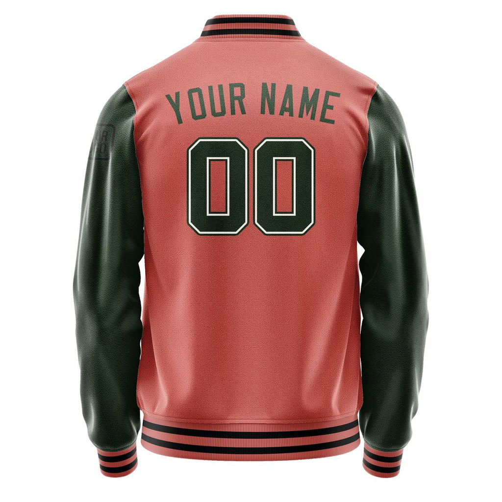 Custom Copper Rose Dark Green Jacket Jb2929062917061817