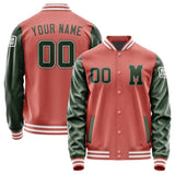 Custom Copper Rose Dark Green Jacket