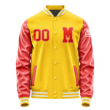 Custom Gold Orange Red Jacket Jb3030123018121818