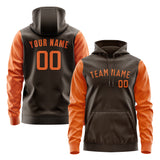 Custom Brown Orange Hoodie 0101282801B31728