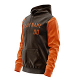 Custom Brown Orange Hoodie 0101282801B31728