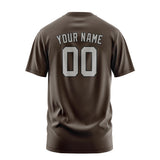 Custom Brown Gray T-Shirt