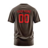 Custom Brown Orange Red T-Shirt