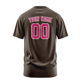 Custom Brown Pink T-Shirt