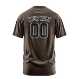 Custom Brown Black T-Shirt