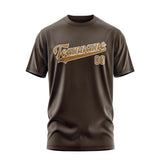 Custom Brown Khaki T-Shirt