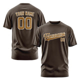 Custom Brown Khaki T-Shirt