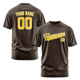 Custom Brown Gold T-Shirt