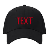 Custom Black Crimson Red Hat