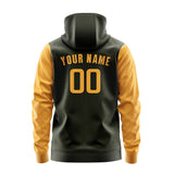 Custom Olive Yellow Hoodie 0202191902B31719