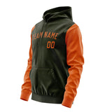 Custom Olive Orange Hoodie 0202282802B31728