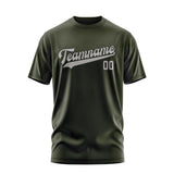 Custom Olive Gray T-Shirt