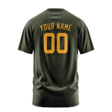 Custom Olive Yellow T-Shirt