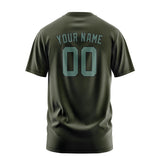 Custom Olive Blue Green T-Shirt