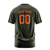 Custom Olive Orange T-Shirt
