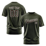 Custom Olive Brown T-Shirt