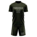 Custom Olive Olive Soccer Set