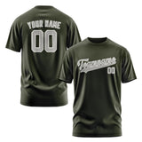 Custom Olive Gray T-Shirt