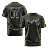 Custom Olive Navy T-Shirt