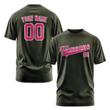 Custom Olive Pink T-Shirt