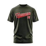 Custom Olive Red T-Shirt