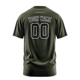 Custom Olive Black T-Shirt