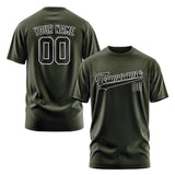 Custom Olive Black T-Shirt