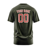 Custom Olive Copper Rose T-Shirt