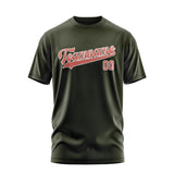 Custom Olive Copper Rose T-Shirt