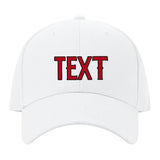 Custom White Crimson Red Hat 02B21714