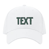 Custom White Slate Gray Hat 02B21727