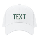 Custom White Slate Gray Hat 02B21827