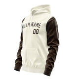 Custom Cream Brown Hoodie 0303010103B31801