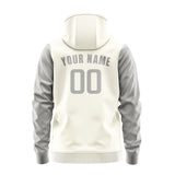 Custom Cream Gray Hoodie 0303040403B31804