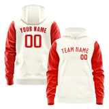 Custom Cream Orange Red Hoodie 0303121203B31812