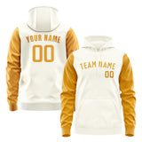 Custom Cream Yellow Hoodie