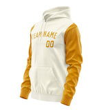 Custom Cream Yellow Hoodie 0303191903B31819